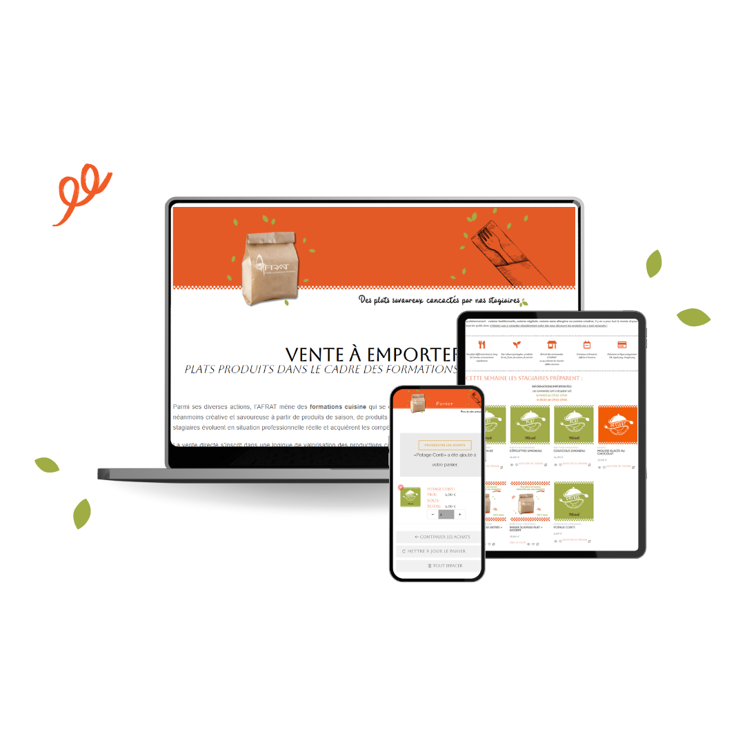 Afrat - Vente en emporter - Autrans réalisation Lucile Orlando